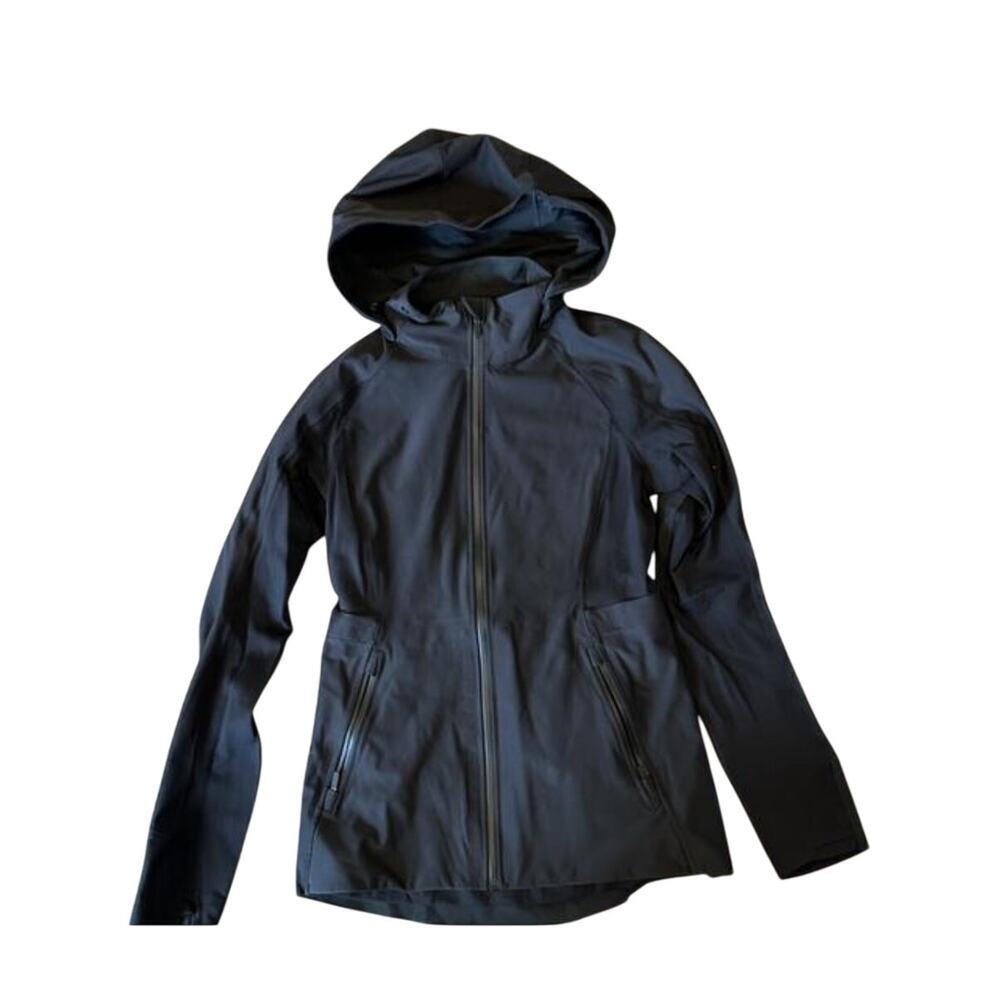 Lululemon Sleet Sprinter Jacket Black Size 4 - Picture 5 of 8